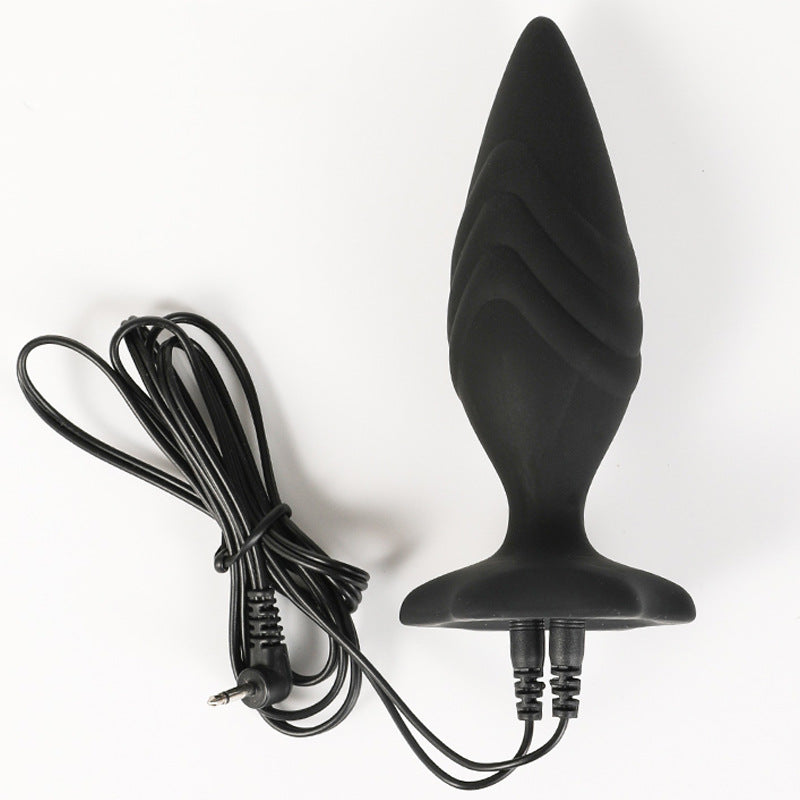 Electro-Stimulating Patterned Butt Plug - image 4
