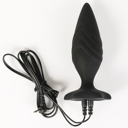 Electro-Stimulating Patterned Butt Plug - image 4