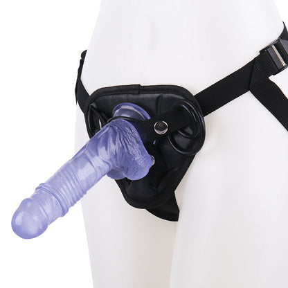 Strap On Dildo BDSM Pegging Toy - Blue - image 11