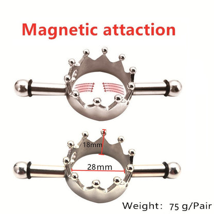 Crown Design Magnetic Nipple Clamps - image 2