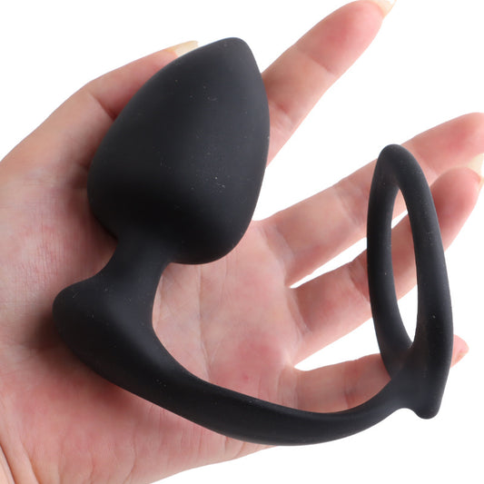 Pleasure Synergy Ring with Plug - image 0