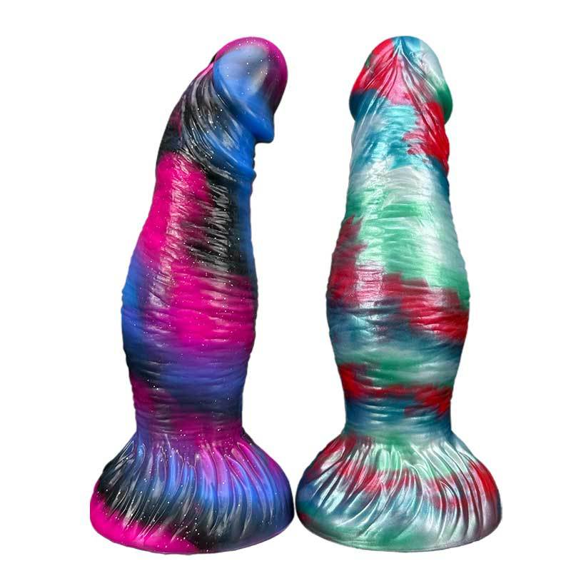 8.07" Ultra-Soft Monster Silicone Dildo with Suction Cup Base - image 0