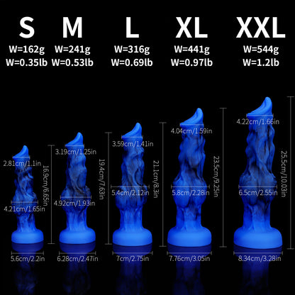 Large Silicone Wolf Dildo - image 8