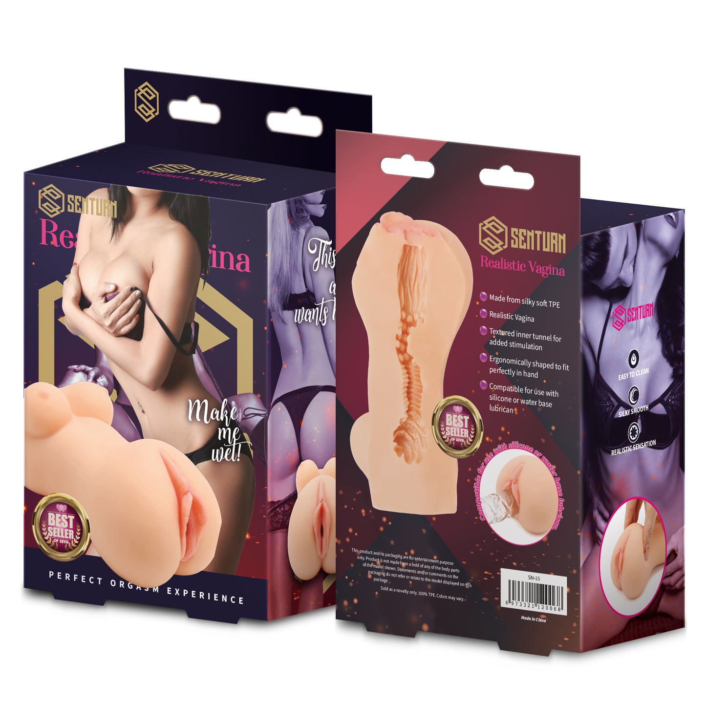 Multi-Form Realistic Male Masturbator Vagina - image 27