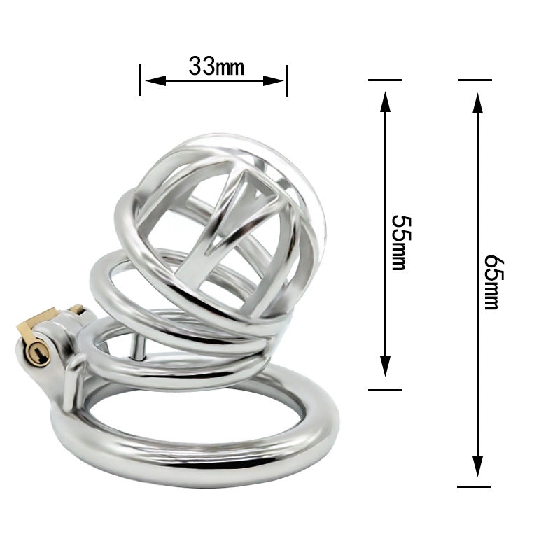 The Wave Stainless Steel Chastity Cage - image 4