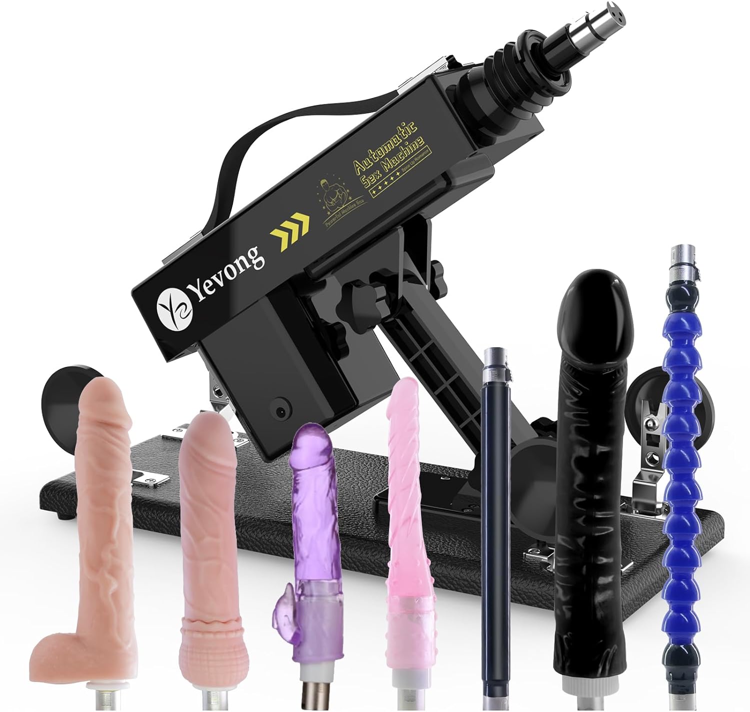 Automatic Sex Thrusting Machine 3XLR Connector Thrusting Dildo - 1 set - image 0