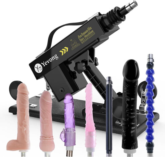 Automatic Sex Thrusting Machine 3XLR Connector Thrusting Dildo - 1 set - image 0