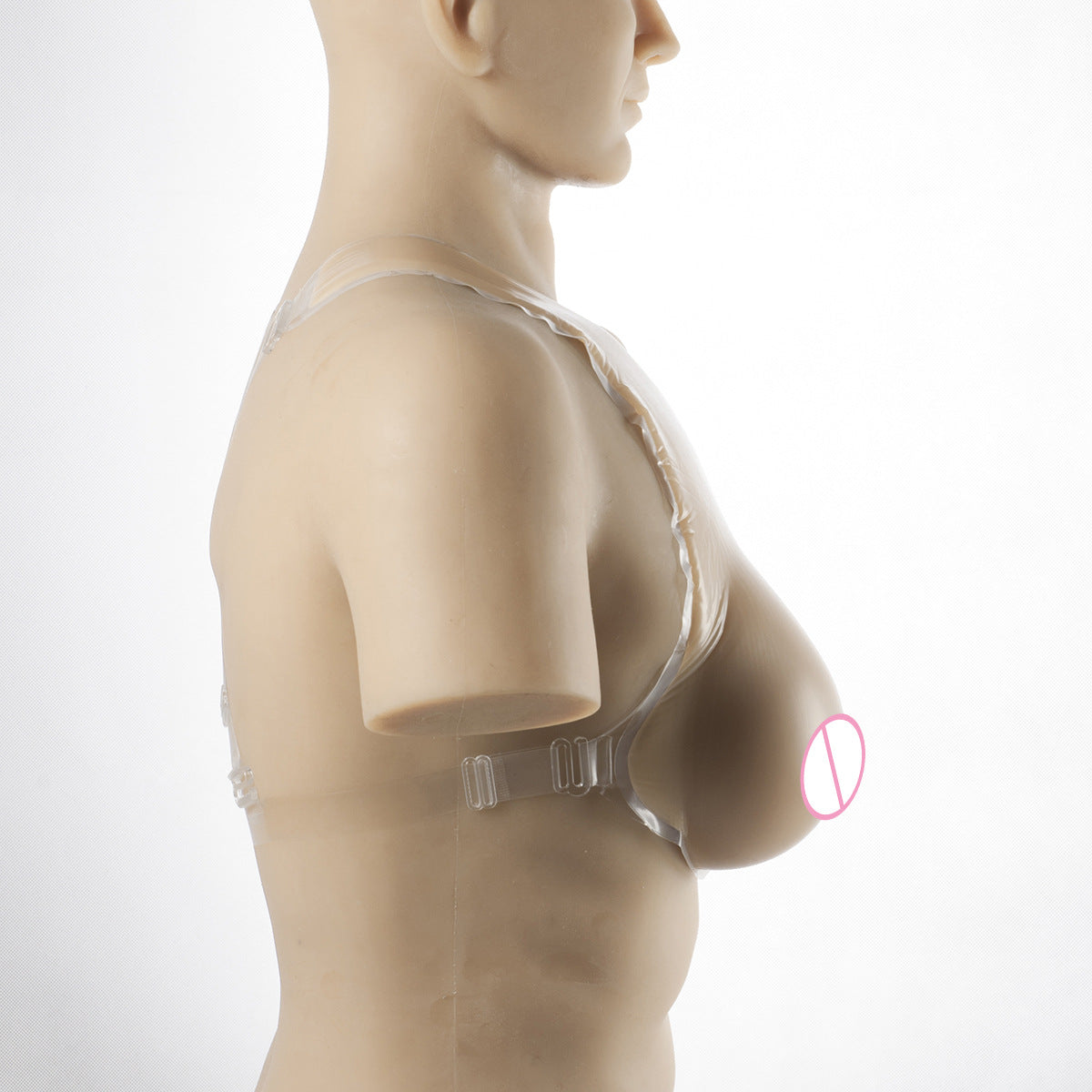 Round Neck Sissy Boobies Silicone Breast Forms for Crossdresser - image 4
