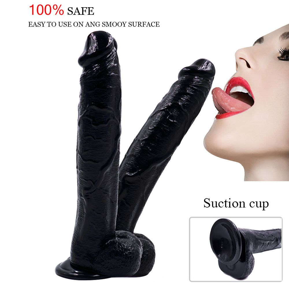 Realistic Silicone Extra Long 12-inches Big Dildo  - image 2