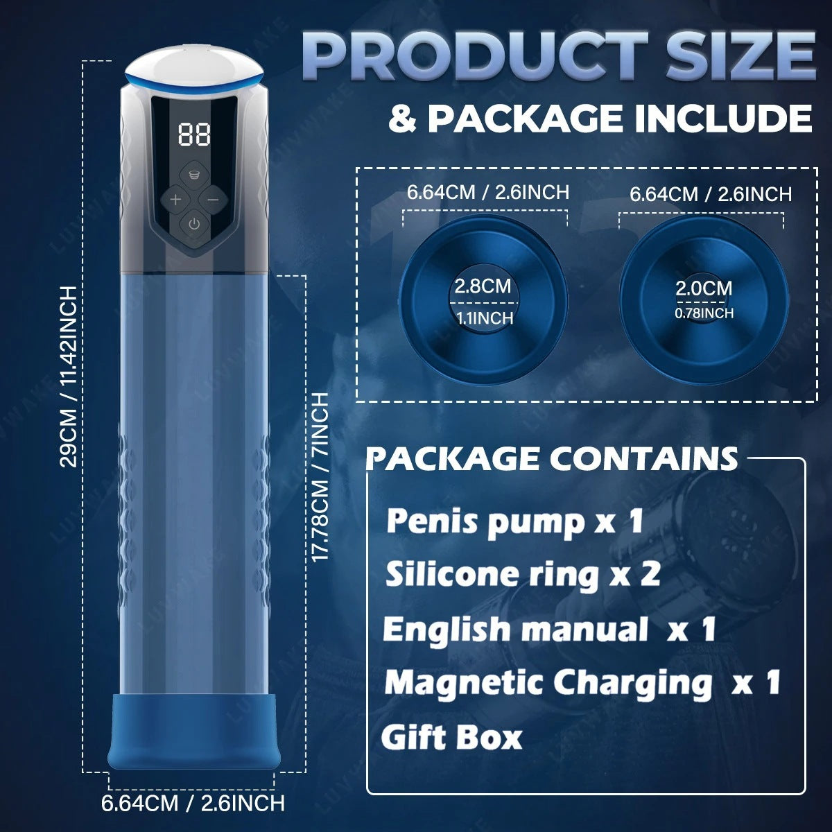 Automatic Electric Penis Pump with Digital Display - image 6