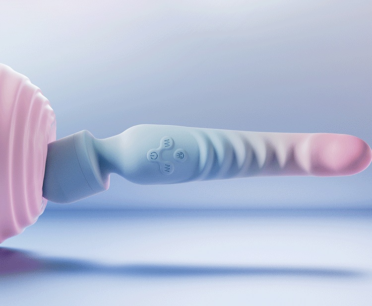 Silicone Heating Vibrator Wand with 7 Vibration Modes - image 2