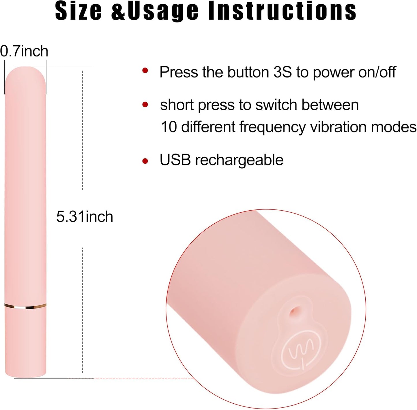Lipstick-style Mini Vibrator - image 3