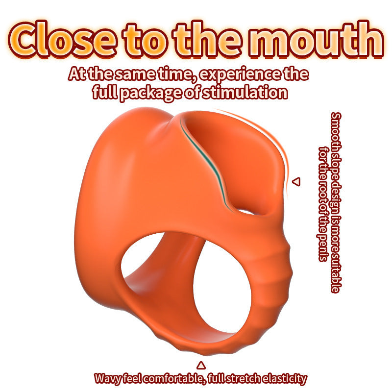 Four Holes Cock Ring Comfortable Lock Ring - image 2