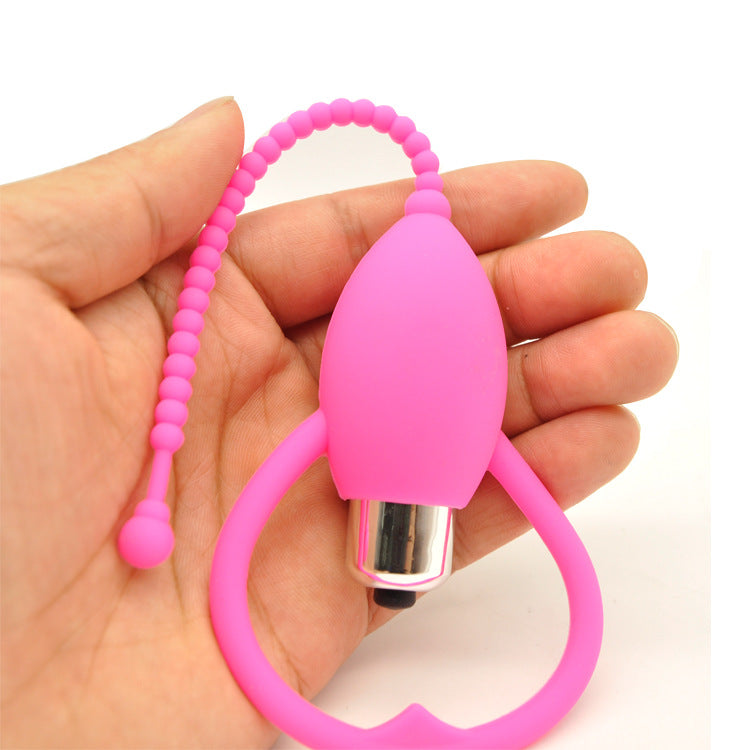 Quiver Vibrating Penis Plug E-stim Urethral Sound - Pink - image 4