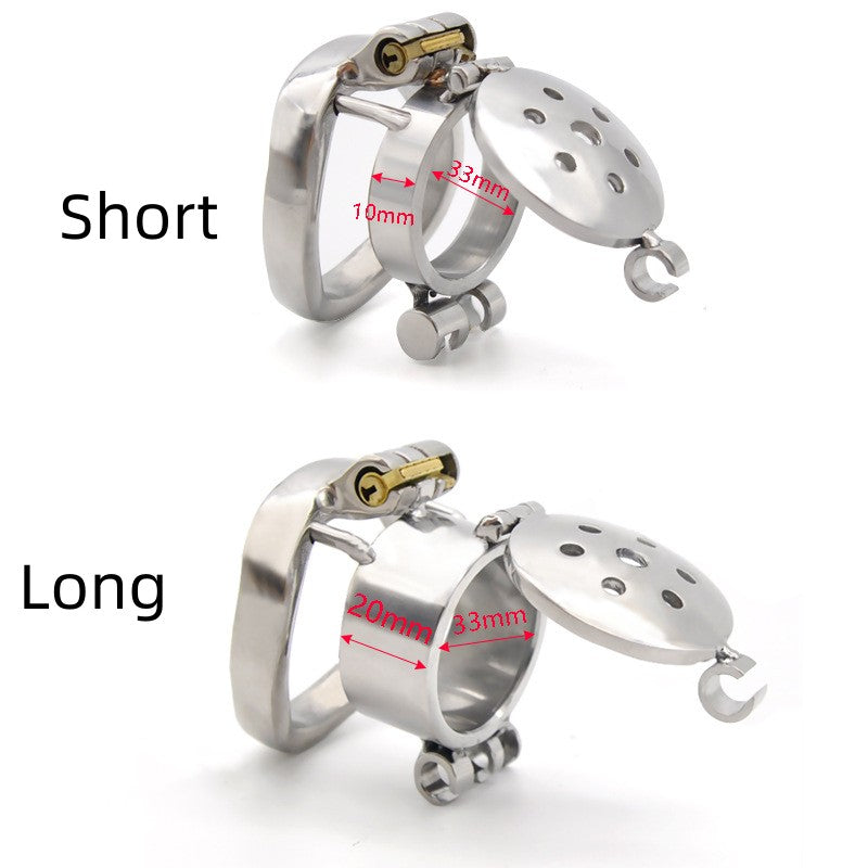 Flipped Metal Chastity Cage - image 2