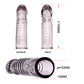 Crystal Penis Sleeve Reusable Condoms - image 3