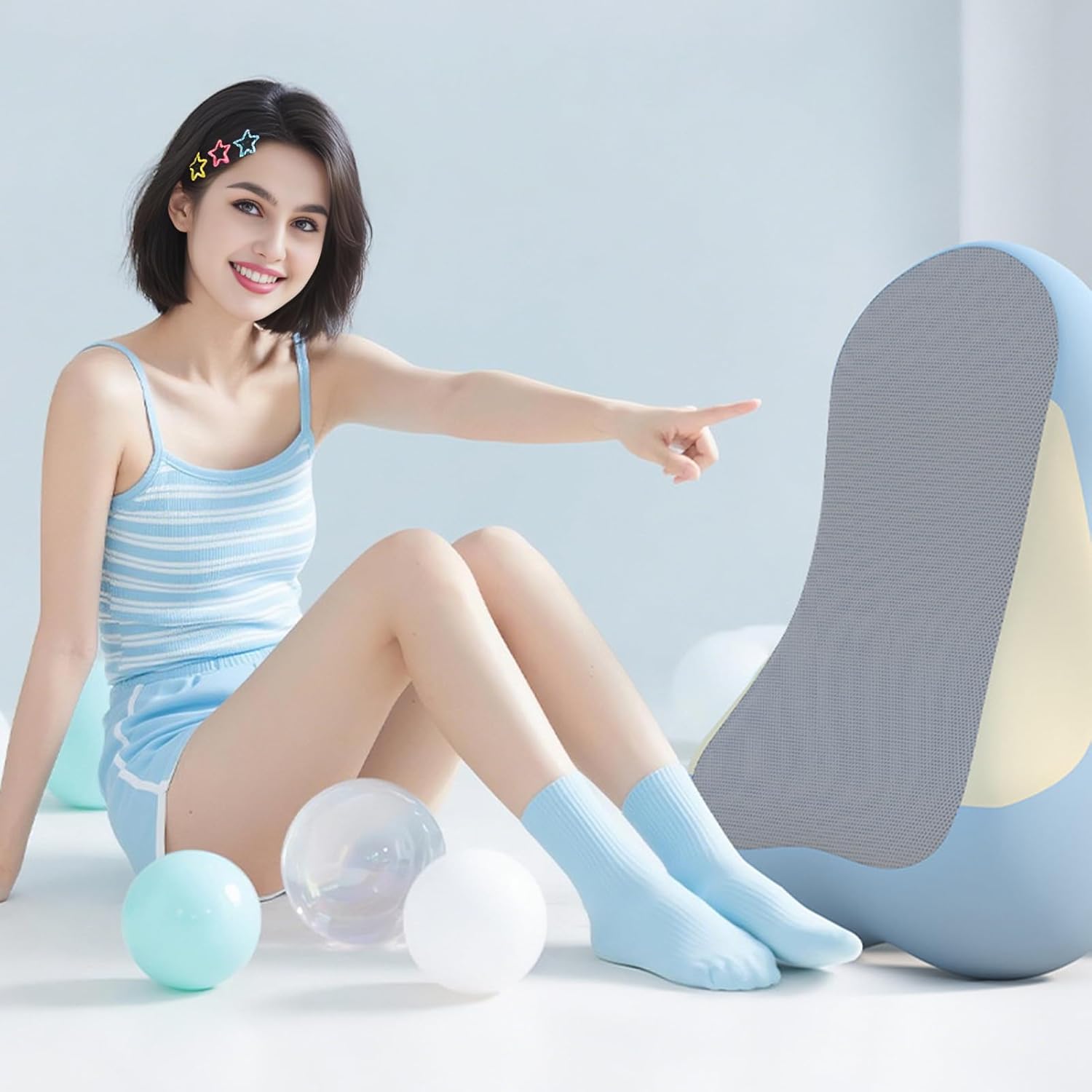 Ergonomic Memory Foam Butt Cushion - image 3