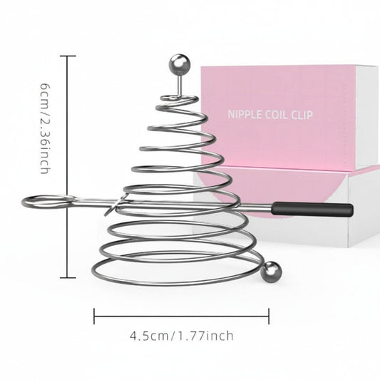 BDSM Women Nipple Sex Toys - Silver - image 1