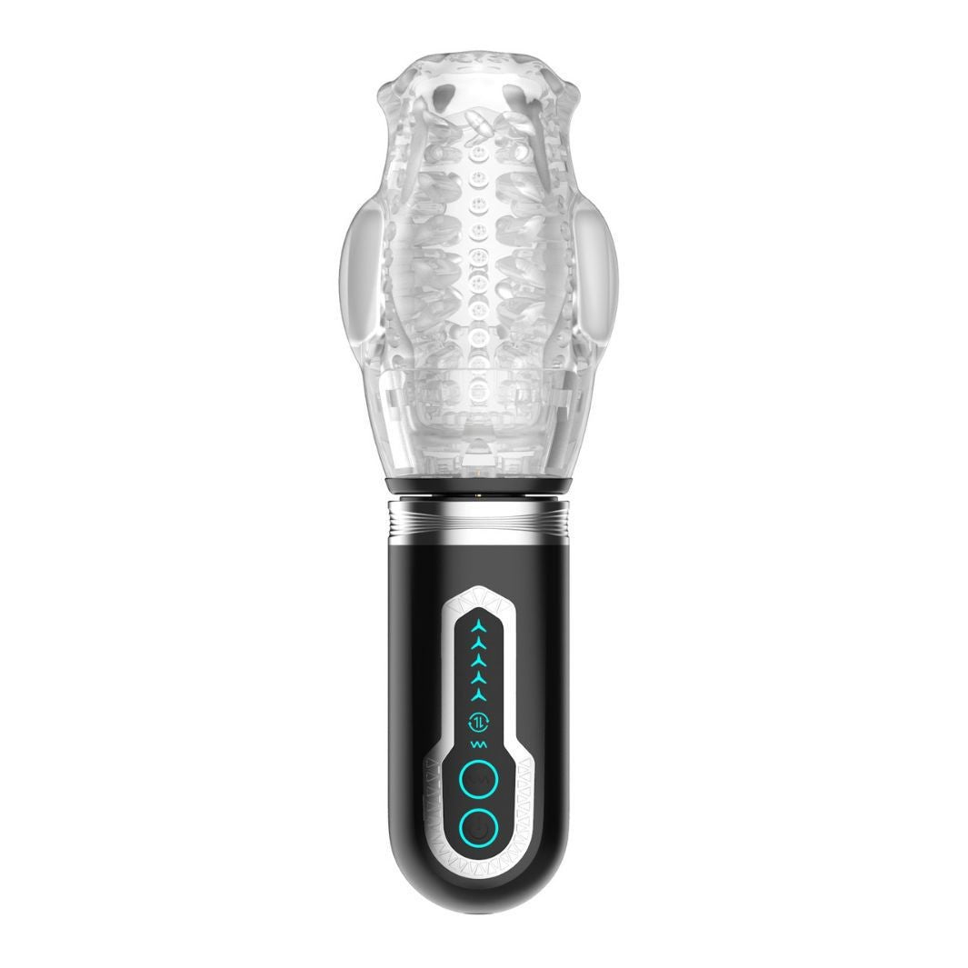 3000 Version Rotating Vibrating Blowjob Men Masturbator - A - image 6