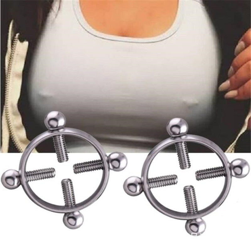 Cross Nipple Ring - image 6
