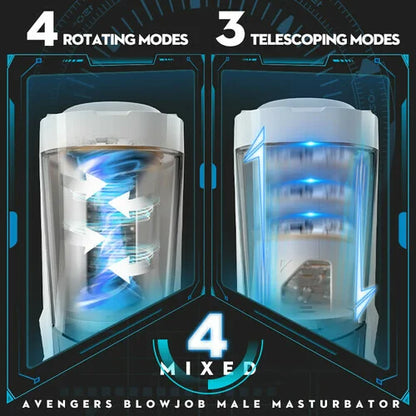 Avenger 5 in 1 Automatic Male Masturbator 4 Rotating 3 Pushing - image 3