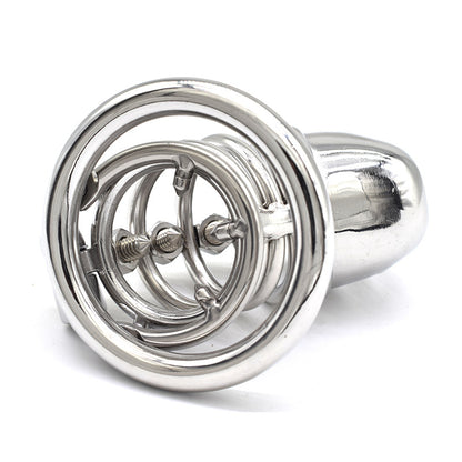 Hollow Spiked Chastity Cage - image 2