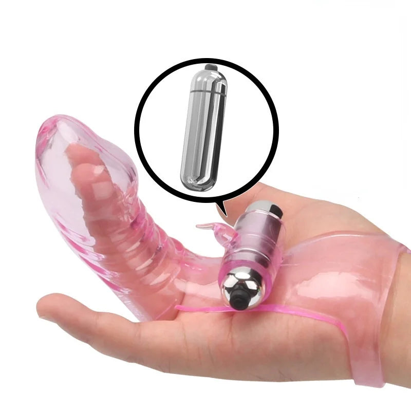 Finger Sleeve Vibrator Clit Stimulate - image 3