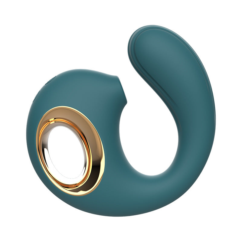 Dolphin Vibrator G-spot, Clitoris, And Labia Sucker - image 0