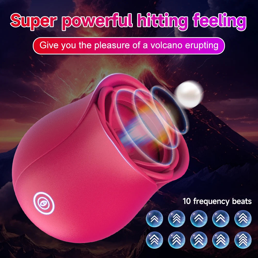 Clitoral Sucking & Slapping Vibrator – Rose Toy for Intense Pleasure - image 6
