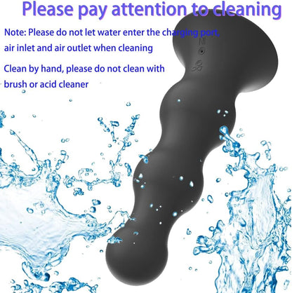 Wireless Inflatable Silicone Vibrating Butt Plug - image 2