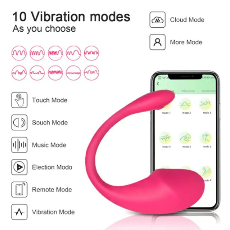 APP Remote Control G-spot Panty Vibrator 10 Vibrations - image 1