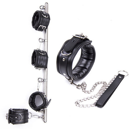 SM Restraints Spread Bar - Black with Collar - image 3