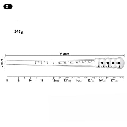 Stainless Steel Urethral Sound with Scale - XL - image 8