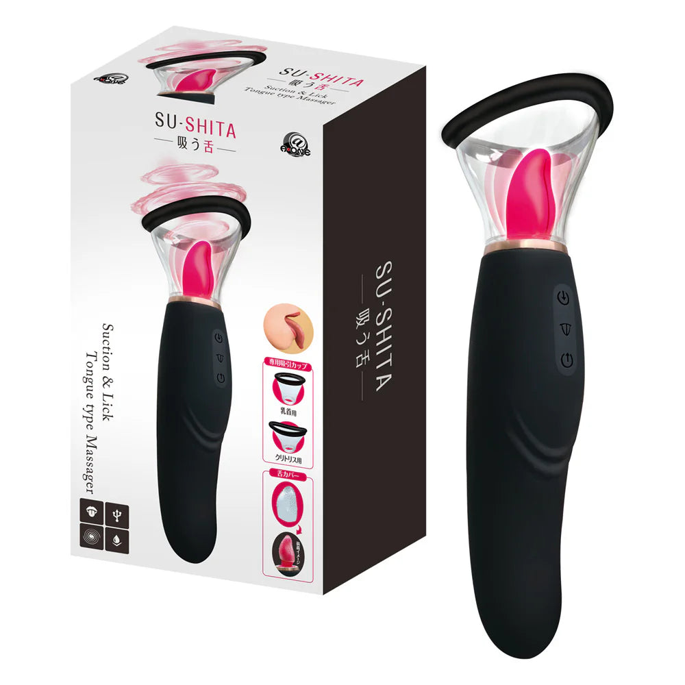 ClariLick AirSuction Clit Stimulator Vibrator - Black - image 5