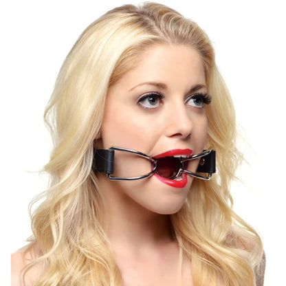 Leather Hollow Mouth Gags - image 0