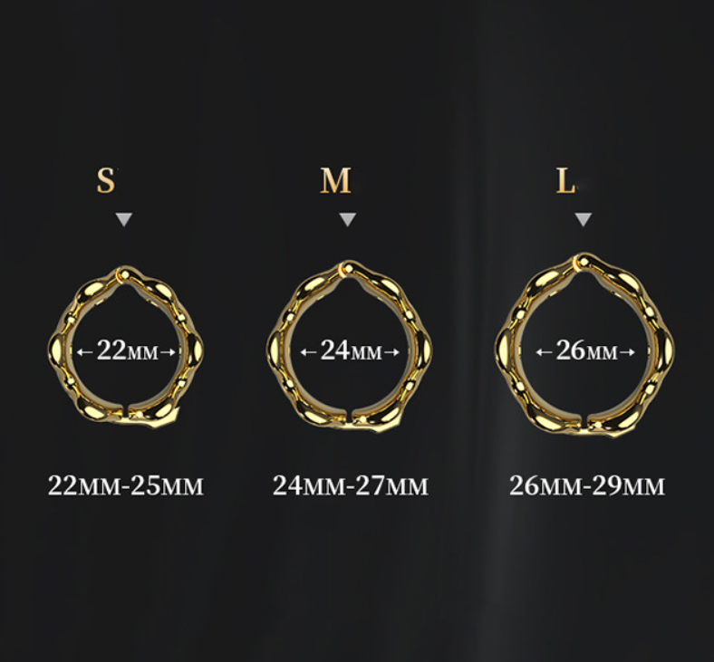 24k Adjustable Glan Ring Penis Ring - image 5