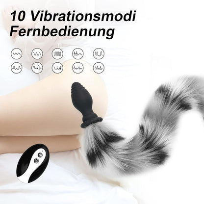 Multicolor Fox Tail Light Up Butt Plug - image 17