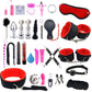 Bdsm Bed Straps Restraints Sex  30 Pcs Set - Red - image 2