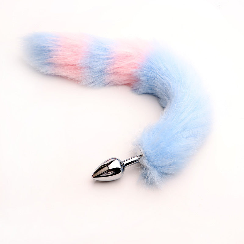 Foxy Tail Plug - Blue - image 0