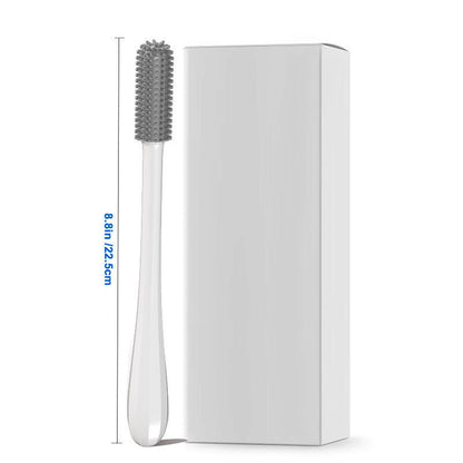 Toy Cleaning Brush for Men – Deep-Clean Tool with Bonus Absorbent Drying Swab - White - image 0