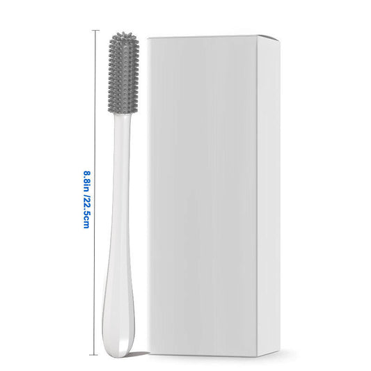 Toy Cleaning Brush for Men – Deep-Clean Tool with Bonus Absorbent Drying Swab - White - image 0