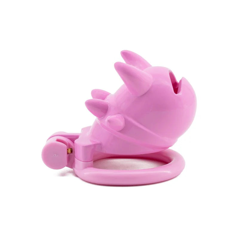 Demon & Angel Lightweight Resin Chastity Cage - image 3