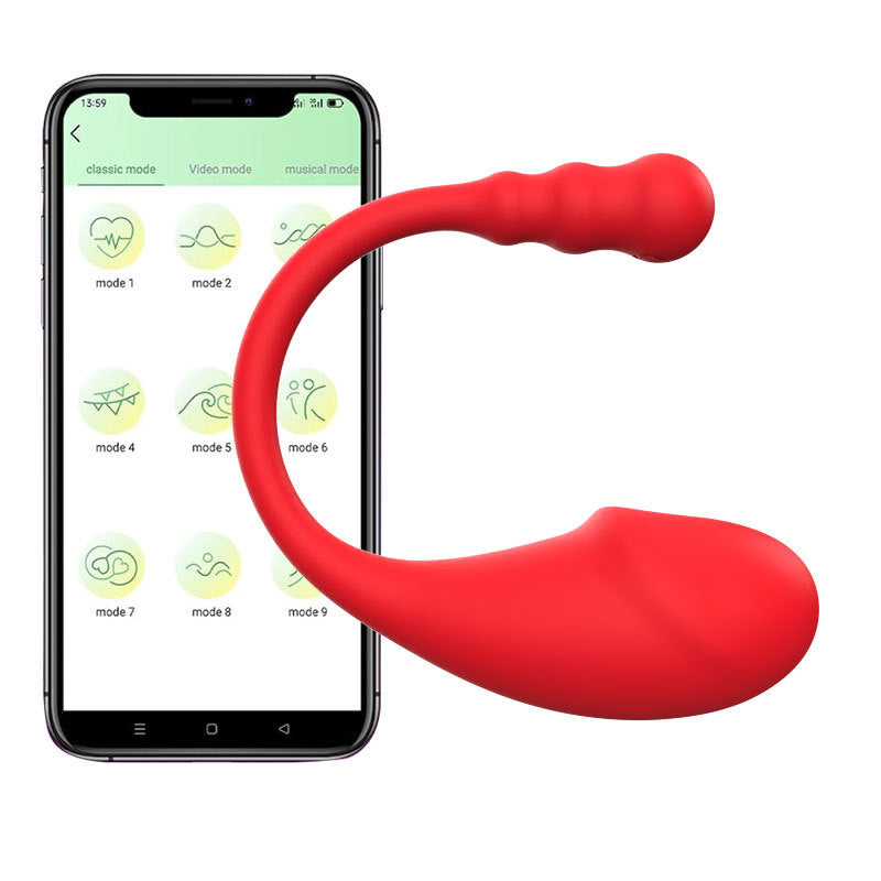 ClimaxDuo Dual Stimulation Vibrator – Remote & Touch Control - Red - APP Control - image 1