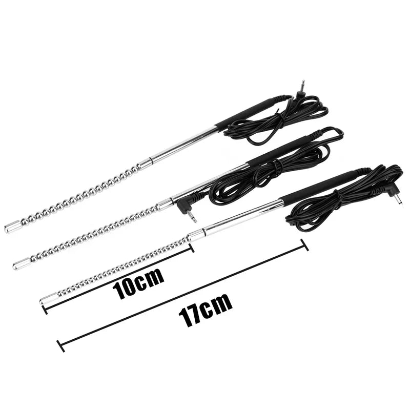 tainless Steel Urethra Beads Dilator Bi-Polar Electric Shock - image 6