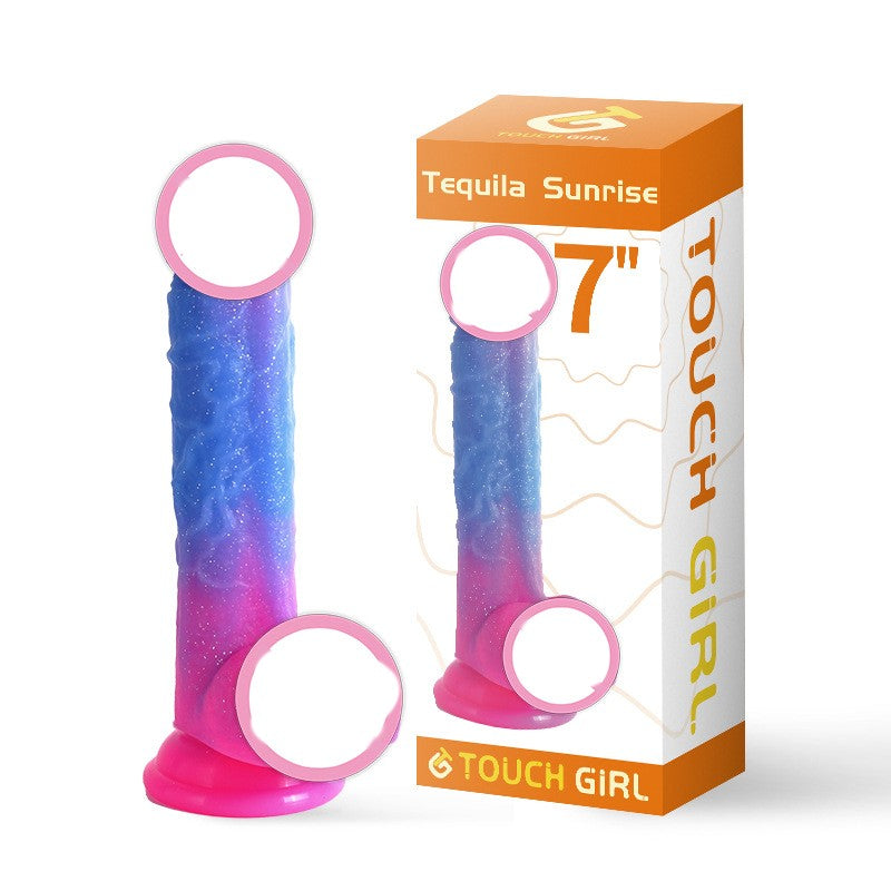 Dazzle Studs Cocktail Dildo - Tequila Sunrise - image 7