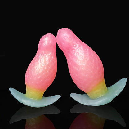 Strawberry Liquid Silicone Anal Plug - image 2