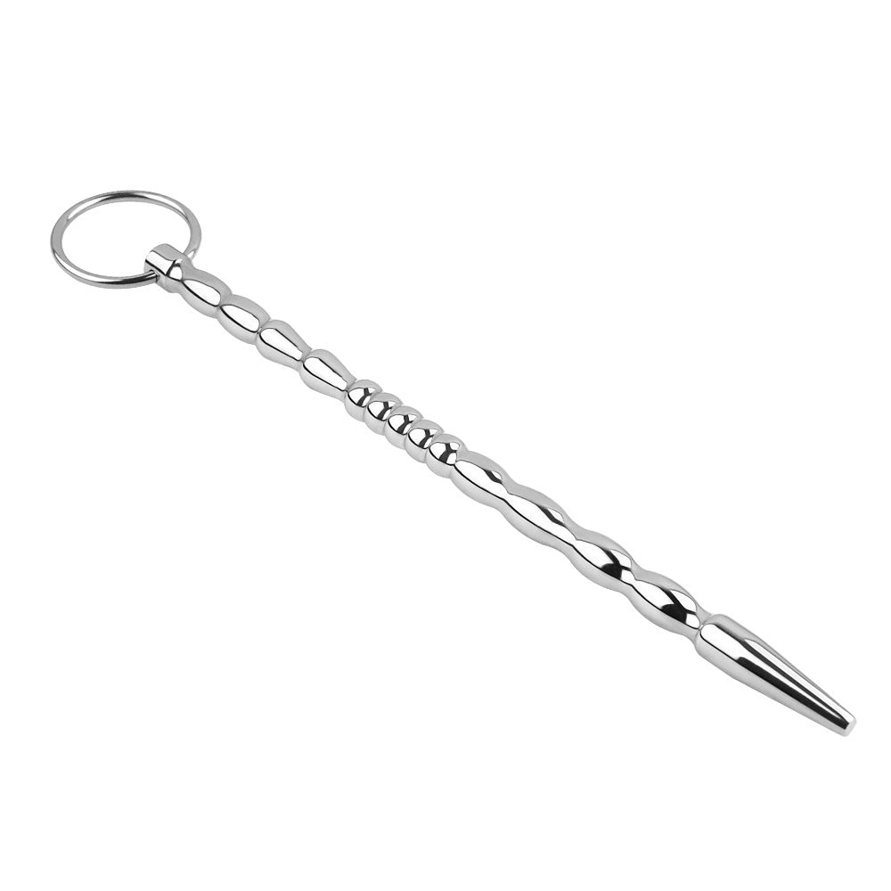 Go Deep Beaded Urethral Sound - Silver - image 0