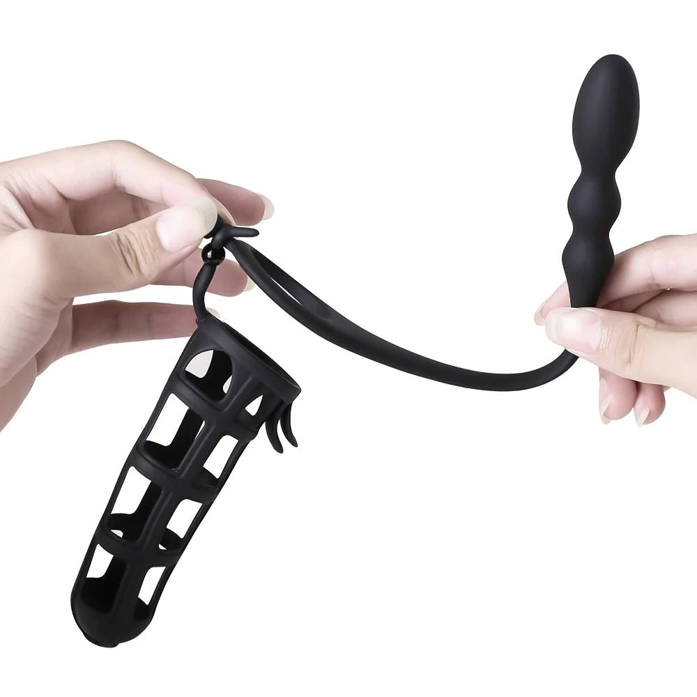 "Lock and Load" - Cock Ring & Anal Plug - image 0