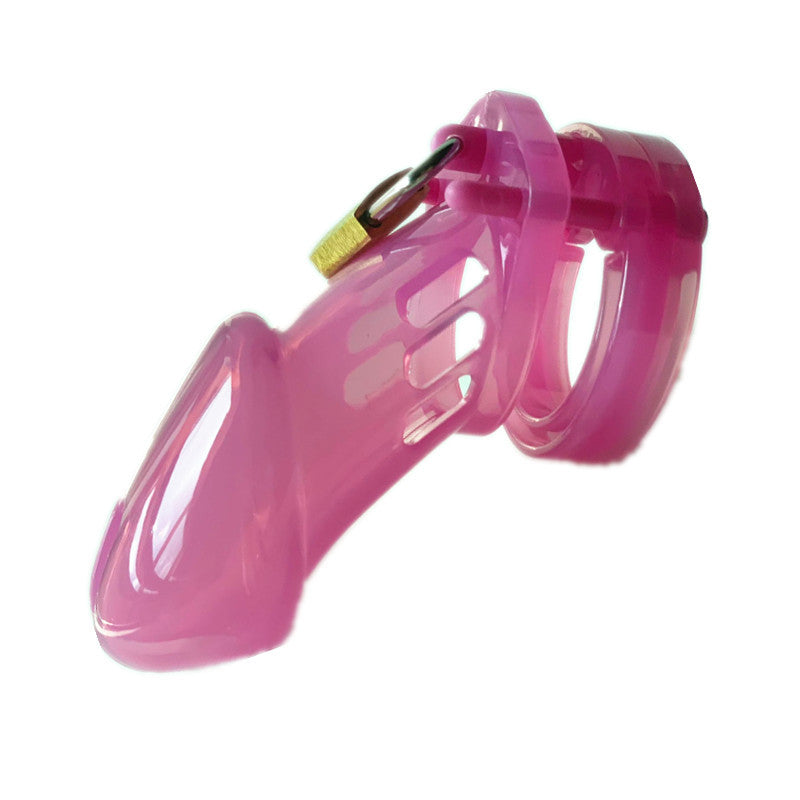 Transparent Chastity Cage - Pink - Large - image 5