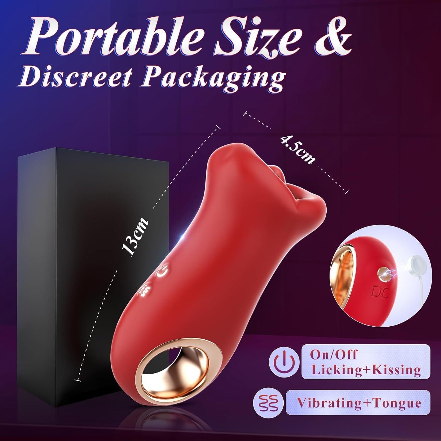 360° Triple-Action Rose Vibrator - image 2